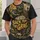 Vintage Zombie Graveyard Scene for Halloween Nights and Dark Alternative Streetwear All-over Print Unisex T-shirt - 6