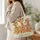Five Giraffes Together for Safari-Loving Everyday Adventures and Giraffe Fans Quilted Tote Bag - 3