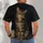Relaxed Tabby Cat Night Scene for Cozy Lounge Evenings and Casual Weekend Style All-over Print Unisex T-shirt - 4