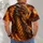 Roaring Fire Dragon Fantasy Art for Bold Casual Style and Everyday Adventure Wear All-over Print Unisex T-shirt - 4