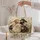 Cozy Sheep Flock Meadow for Farmhouse Laundry Days and Sheep Lovers Quilted Tote Bag - 5
