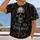 Gothic Skull and Cathedral Ruins for Dark Alternative Everyday Wear All-over Print Unisex T-shirt - 2