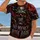 Gothic Skull and Crimson Moon for Dark Nights and Alternative Style All-over Print Unisex T-shirt - 2