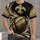 Black Gold Football And Fleur-De-Lis Fan Style For Game Day And City Pride All-over Print Unisex T-shirt - 1