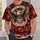 Bald Eagle and Flag Tribute for Independence Day Celebrations and Summer Gatherings All-over Print Unisex T-shirt - 6