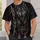 Lone Wolf Heart And Compass Motif For Rugged Outdoor Living And Everyday Casual Wear All-over Print Unisex T-shirt - 6