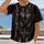Lone Wolf Heart And Compass Motif For Rugged Outdoor Living And Everyday Casual Wear All-over Print Unisex T-shirt - 2