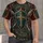 Faith Shield Cross Armor for Church Worship, Bible Study and Everyday Christian Wear All-over Print Unisex T-shirt - 1