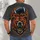 Roaring Bear And Football For Game Day, Tailgating And Outdoor Sports Fans All-over Print Unisex T-shirt - 4