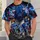 Charging Blue Bison Football Mascot for Game Day Tailgates and Retro Sports Fans All-over Print Unisex T-shirt - 6