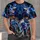 Charging Blue Bison Football Mascot for Game Day Tailgates and Retro Sports Fans All-over Print Unisex T-shirt - 1