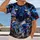 Charging Blue Bison Football Mascot for Game Day Tailgates and Retro Sports Fans All-over Print Unisex T-shirt - 2