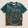 Skeleton Manta and Sunken Bell for Deep Sea Diving Fans and Coastal Getaways All-over Print Unisex T-shirt - 5