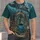 Skeleton Manta and Sunken Bell for Deep Sea Diving Fans and Coastal Getaways All-over Print Unisex T-shirt - 1