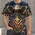 Patriotic Eagle Cross and Stars for Faith-Filled Gatherings and Everyday Wear All-over Print Unisex T-shirt - 1