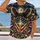 Patriotic Eagle Cross and Stars for Faith-Filled Gatherings and Everyday Wear All-over Print Unisex T-shirt - 2