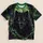 Glowing Green Moon Wolf in Haunted Forest for Halloween Cosplay and Gothic Nightlife All-over Print Unisex T-shirt - 5