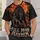 Fiery Full Moon Werewolf Scene for Halloween Nights and Dark Fantasy Fans All-over Print Unisex T-shirt - 6
