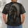 Feather Headdress Elder Portrait for Heritage Appreciation and Nature Respectful Living All-over Print Unisex T-shirt - 4