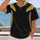 Retro Black And Gold Star Accents For Game Day And Everyday Casual Wear All-over Print Unisex T-shirt - 2