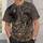 Wild Turkey Deer And Bear Woodland Camo For Hunting Camping And Outdoor Adventure Gifts All-over Print Unisex T-shirt - 6