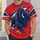 Charging Buffalo Red Navy Athletic Style for Game Day and Outdoor Sports Fans All-over Print Unisex T-shirt - 6