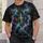Three-Color Flowing Stars for Nightlife and Casual Streetwear, Men's Everyday Style All-over Print Unisex T-shirt - 6