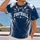 Navy Football Lightning and Star Motifs for Game Day and Everyday Fan Style All-over Print Unisex T-shirt - 2