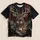 American Flag Deer And Bowhunter Wilderness Scene For Patriotic Outdoor Adventures All-over Print Unisex T-shirt - 5
