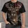 American Flag Deer And Bowhunter Wilderness Scene For Patriotic Outdoor Adventures All-over Print Unisex T-shirt - 1