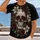 Gothic Rose Skull for Alternative Nights, Halloween Gatherings, and Dark Romance All-over Print Unisex T-shirt - 2