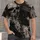 Stitched Skull and Torn Patchwork for Halloween Nightmares and Gothic Autumn Style All-over Print Unisex T-shirt - 1