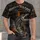 Halloween Skeleton Fish and Moonlit Lake for Spooky Night Fishing Fans All-over Print Unisex T-shirt - 1