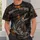 Halloween Skeleton Fish and Moonlit Lake for Spooky Night Fishing Fans All-over Print Unisex T-shirt - 6