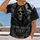 Hooded Skull Reaper and Moonlit Cemetery for Gothic Nights and Dark Everyday Style All-over Print Unisex T-shirt - 2