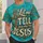 Turquoise Faith Cross and Leopard Accents for Everyday Worship and Casual Western Style All-over Print Unisex T-shirt - 6