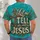 Turquoise Faith Cross and Leopard Accents for Everyday Worship and Casual Western Style All-over Print Unisex T-shirt - 4
