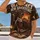 Western Skeleton Cowboy at Sunset for Retired Adventure Seekers and Desert Nights All-over Print Unisex T-shirt - 2