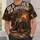 Western Skeleton Cowboy at Sunset for Retired Adventure Seekers and Desert Nights All-over Print Unisex T-shirt - 6