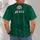 Emerald Green Soccer Crest and Aztec Motifs for Relaxed Home Days and Casual Weekends All-over Print Unisex T-shirt - 4