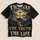 Christian Cross Scripture and Mountain Sunrise for Church Worship and Faithful Living All-over Print Unisex T-shirt - 5