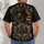 Buffalo Soldier Cavalry Portrait for Western History Events and Heritage Gatherings All-over Print Unisex T-shirt - 4