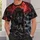 Fierce Howling Wolf Beneath a Crimson Moon for Gothic Nights and Dark Fantasy Fans All-over Print Unisex T-shirt - 6