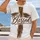 Rustic Brushstroke Cross and Blessed Faith for Worship and Everyday Christian Wear All-over Print Unisex T-shirt - 2