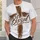 Rustic Brushstroke Cross and Blessed Faith for Worship and Everyday Christian Wear All-over Print Unisex T-shirt - 6
