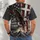 Bald Eagle Flag Cross Mountain Faith Family Freedom Patriotic Weekend Wear for Men All-over Print Unisex T-shirt - 4