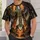 Winged Falcon Pharaoh Warrior for Mythology Fans, Travel, and Weekend Adventures All-over Print Unisex T-shirt - 6