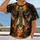 Winged Falcon Pharaoh Warrior for Mythology Fans, Travel, and Weekend Adventures All-over Print Unisex T-shirt - 2