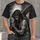 Bearded Savior Carrying the Cross for Easter Worship and Everyday Christian Faith All-over Print Unisex T-shirt - 1