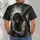 Bearded Savior Carrying the Cross for Easter Worship and Everyday Christian Faith All-over Print Unisex T-shirt - 4